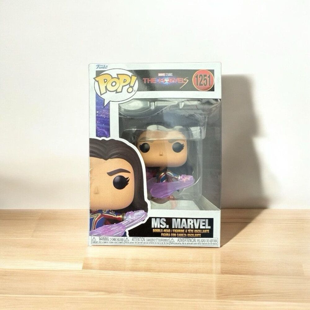 Funko Pop! Ms. Marvel #1251 Bobble-Head Figurine Marvel Studios 2023